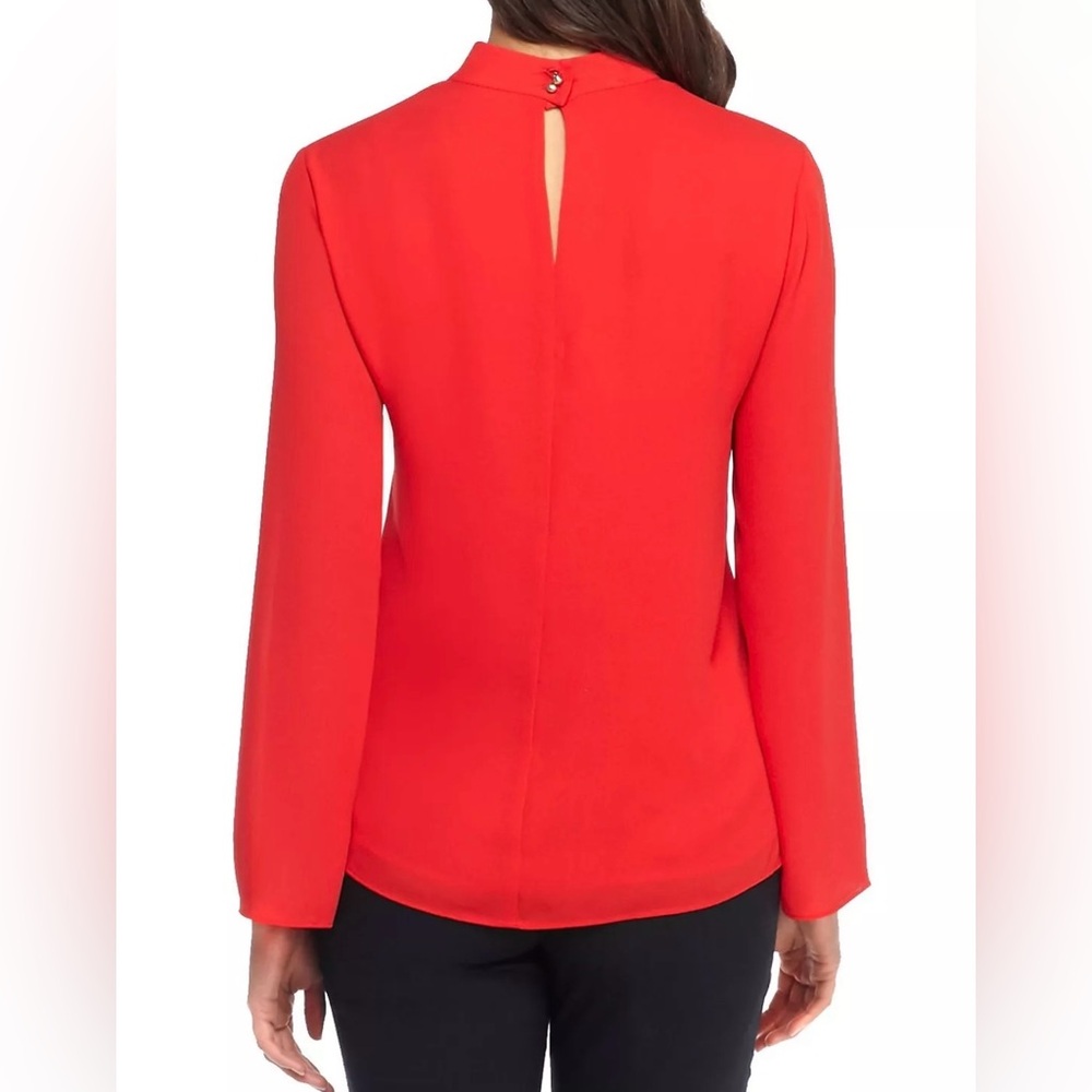 THE LIMITED Goji Berry Red
Choker Blouse NWT $69 Size Large - Picture 2 of 7
